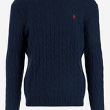MAGLIA A TRECCE IN LANA 710876762 002 POLO RALPH LAUREN 