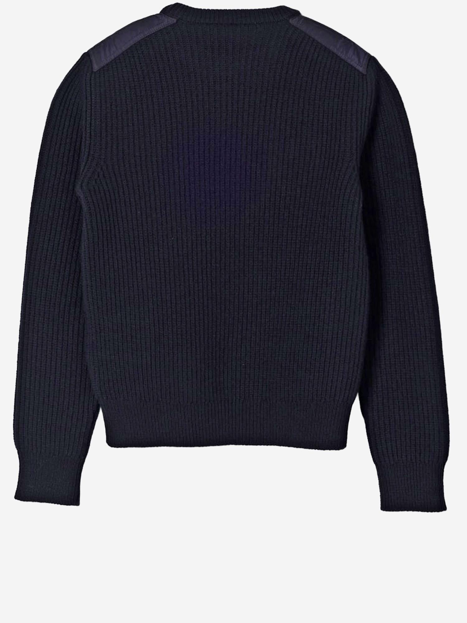 MAGLIONE IN NYLON CON LOGO 9C00010M1241 742 MONCLER ENFANTS 