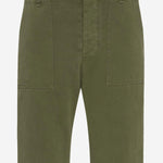 PANTALONI VALERIO IN COTONE 988W3954 KKG THE ROW 