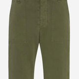 PANTALONI VALERIO IN COTONE 988W3954 KKG THE ROW 