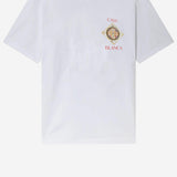 T-SHIRT IN COTONE CON STAMPA MSS26JTS001 02 CASABLANCA 