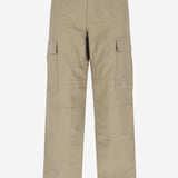 PANTALONI CARGO IN COTONE CON LOGO I032467 8Y02 CARHARTT WIP 