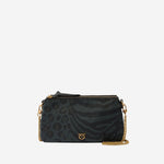 BORSA A TRACOLLA CON STAMPA ANIMALIER 105359 A35GSD1Q PINKO 