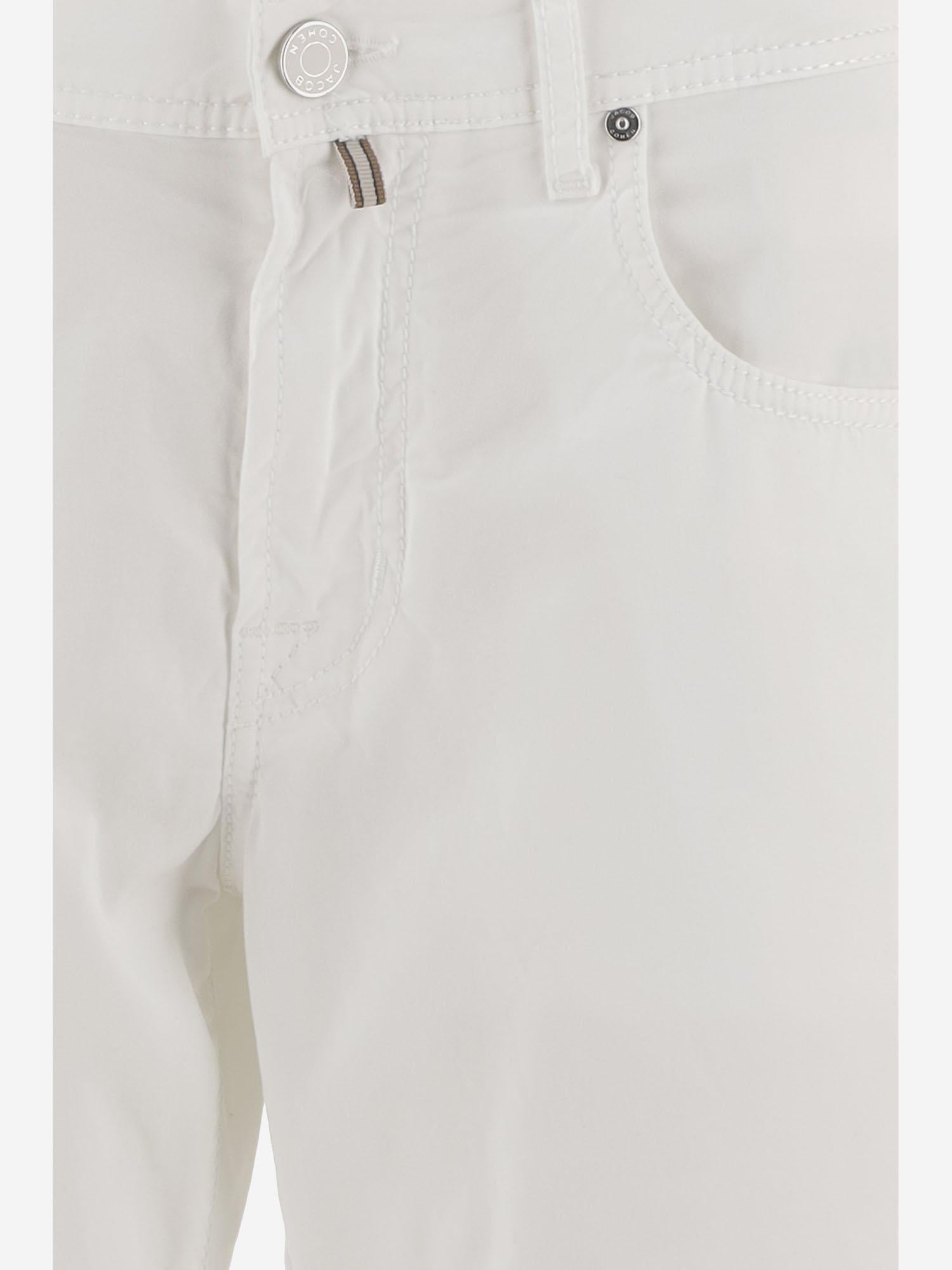PANTALONI CORTI IN COTONE STRETCH JUMOE001 036A00 JACOB COHEN 