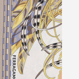 FOULARD IN SETA CON STAMPA Rooster 310234 003 SALVATORE FERRAGAMO 