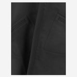 CAPPA IN LANA E CASHMERE CON TASCHINI A FILETTO C008 DFWOBLACK NICCOLO PASQUALETTI 