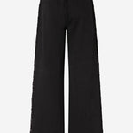 PANTALONI IN DENIM CON BANDA LATERALE IN PIZZO 106422 A33UZ99 PINKO 