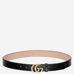 CINTURA IN PELLE CON LOGO 864436 AAGD71000 GUCCI 