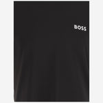 T-SHIRT IN NYLON STRETCH CON LOGO 50543328 001 HUGO BOSS 