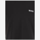 T-SHIRT IN NYLON STRETCH CON LOGO 50543328 001 HUGO BOSS 