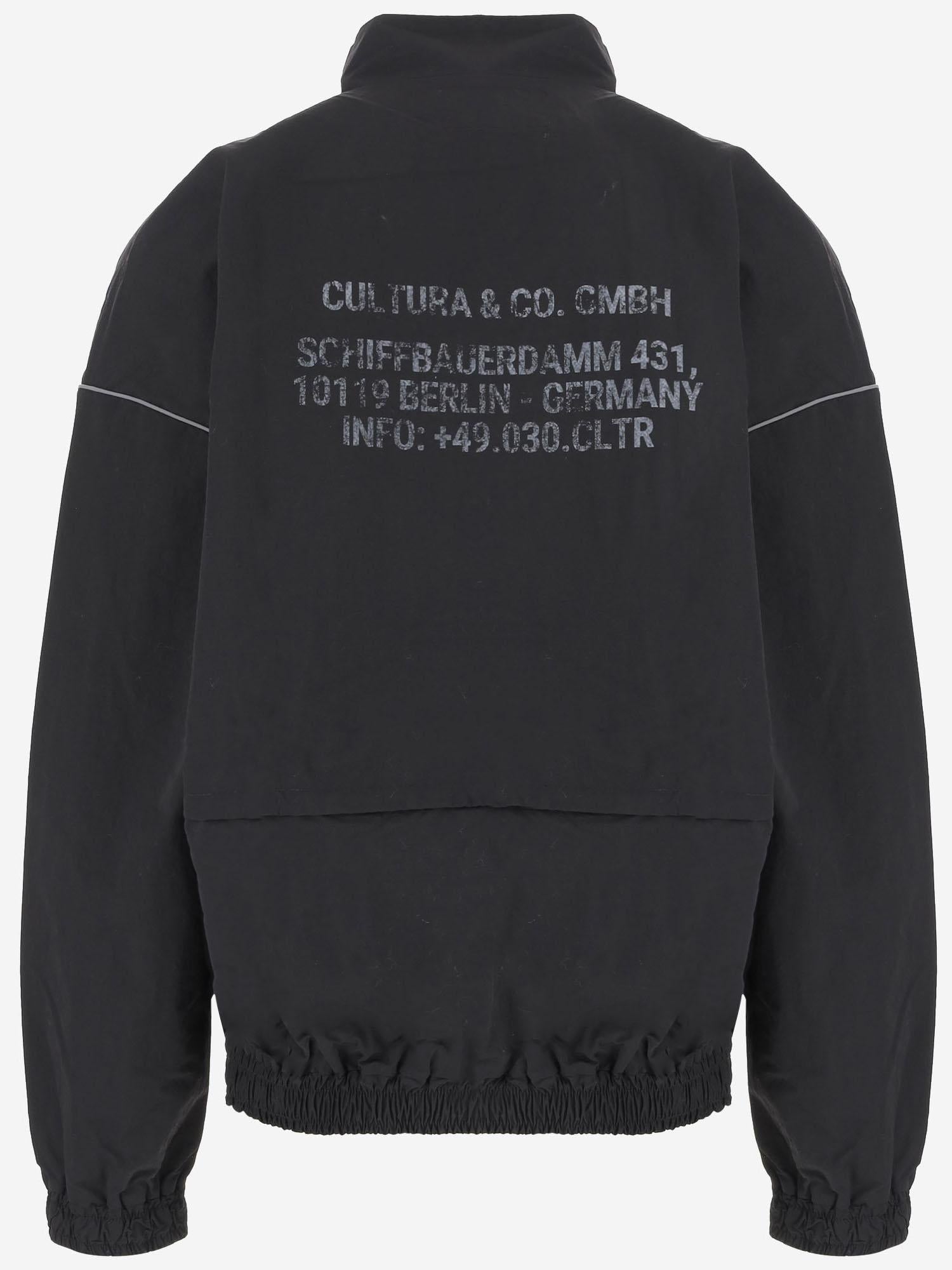 NYLON JACKET WITH LOGO V003  CULTURA 