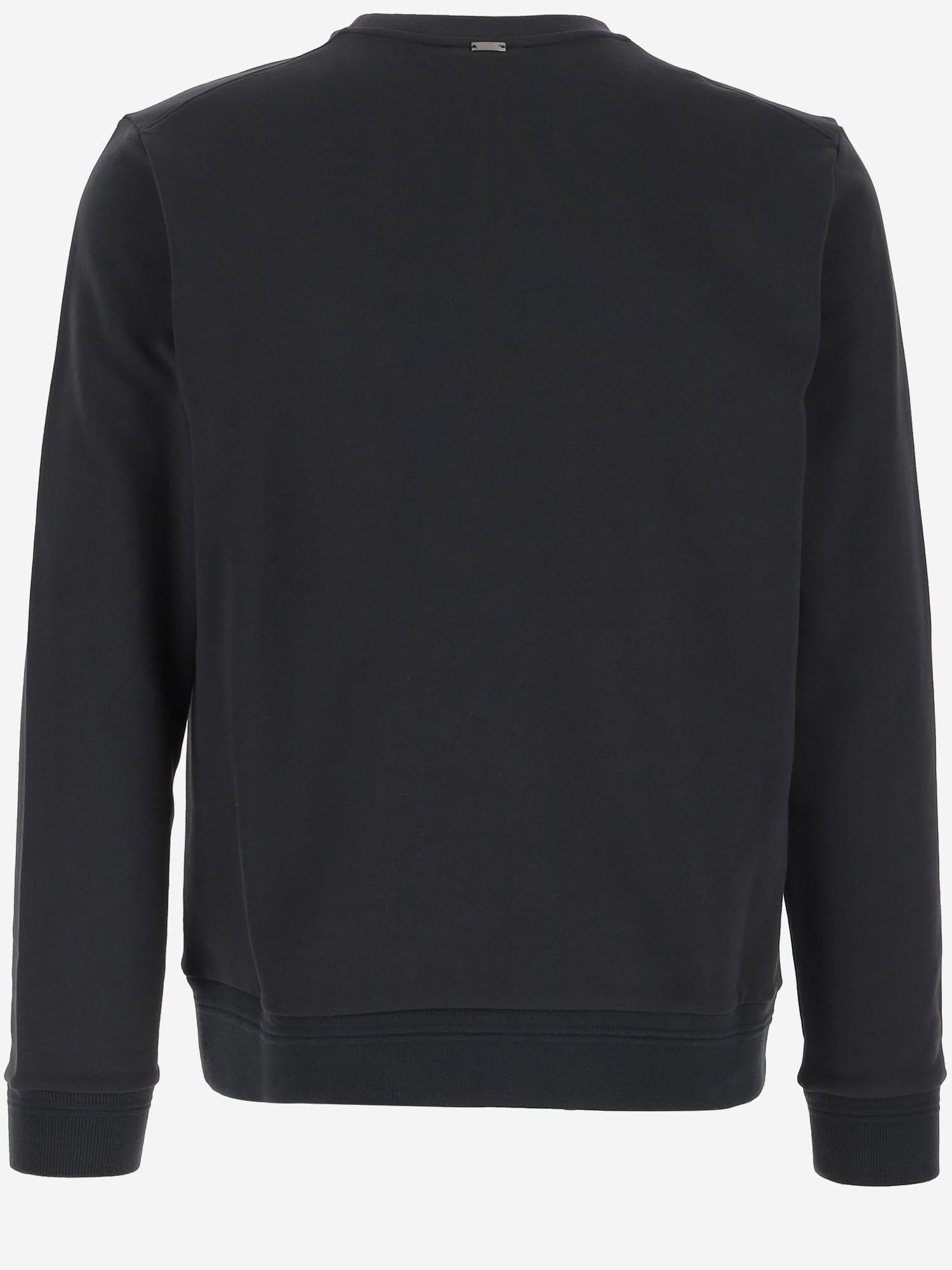 FELPA IN COTONE CON LOGO JG000231U 500179200 HERNO 