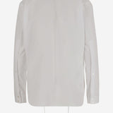 CAMICIA IN POPELINE DI COTONE CON MORSETTO 831912 Z8B2P9000 GUCCI 