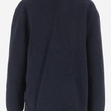 MAGLIONE ASIMMETRICO IN MISTO LANA J02GP0222 J14798402 JIL SANDER 