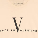 T-SHIRT IN COTONE CON LOGO 8V3MG16P BAQQT3 VALENTINO 