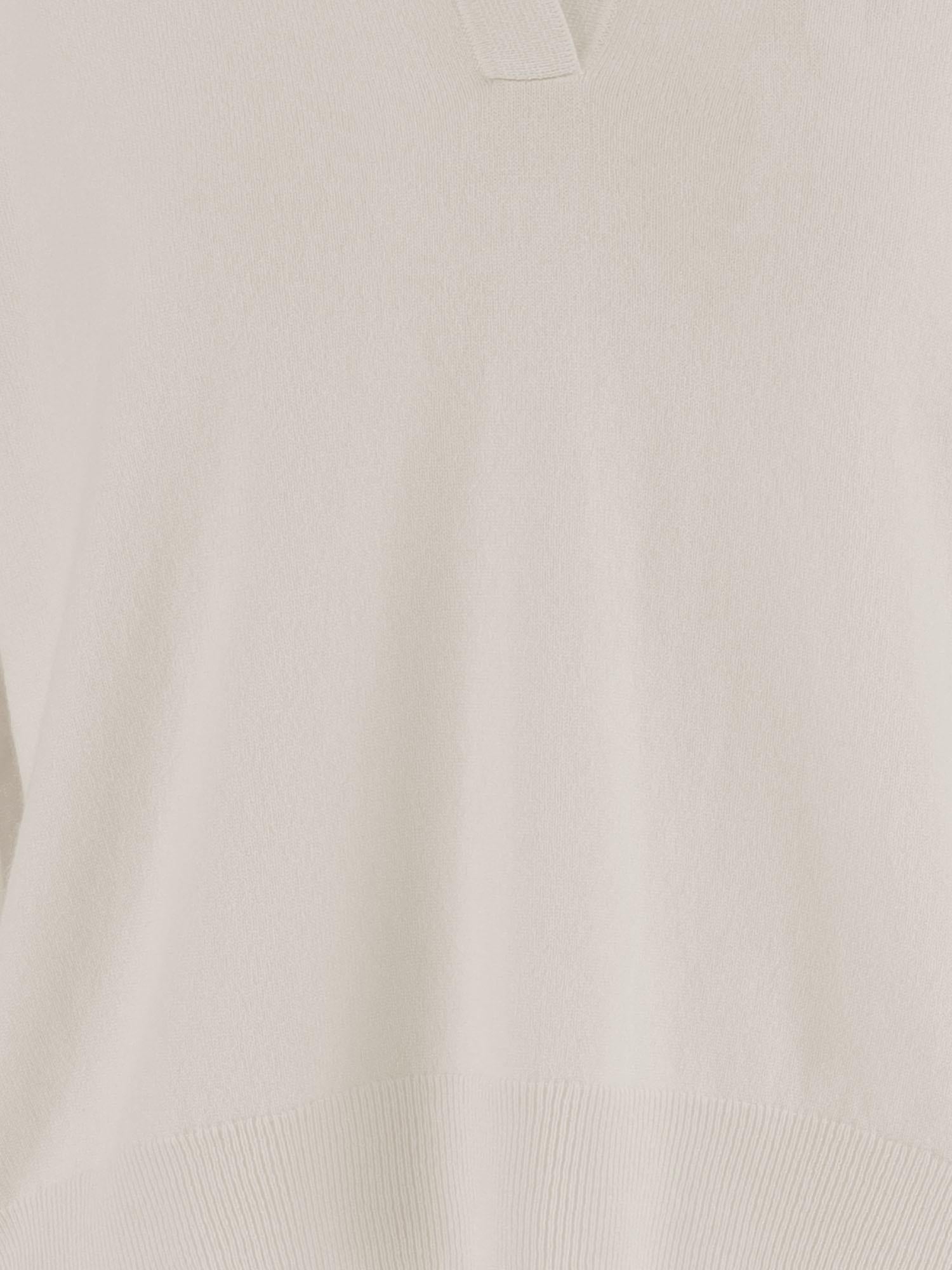 MAGLIONE CON COLLETTO A V IN CASHMERE KNJP21106 2 ARCH4 