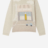 MAGLIONE JODORA IN LANA<BR/> W05GJUK00030 992 BONPOINT KIDS 