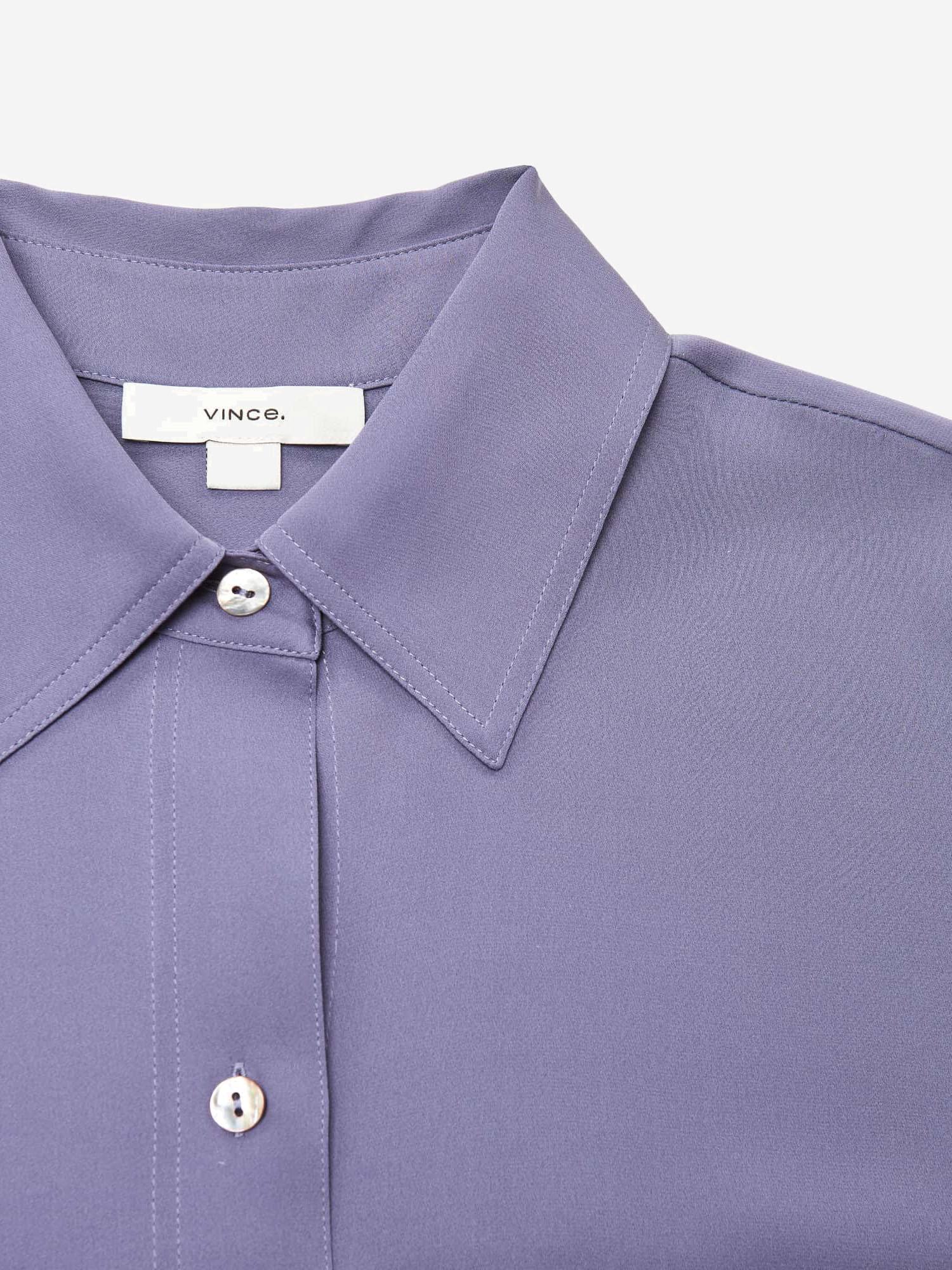 CAMICIA IN SETA STRETCH V101013150 641MAI VINCE 