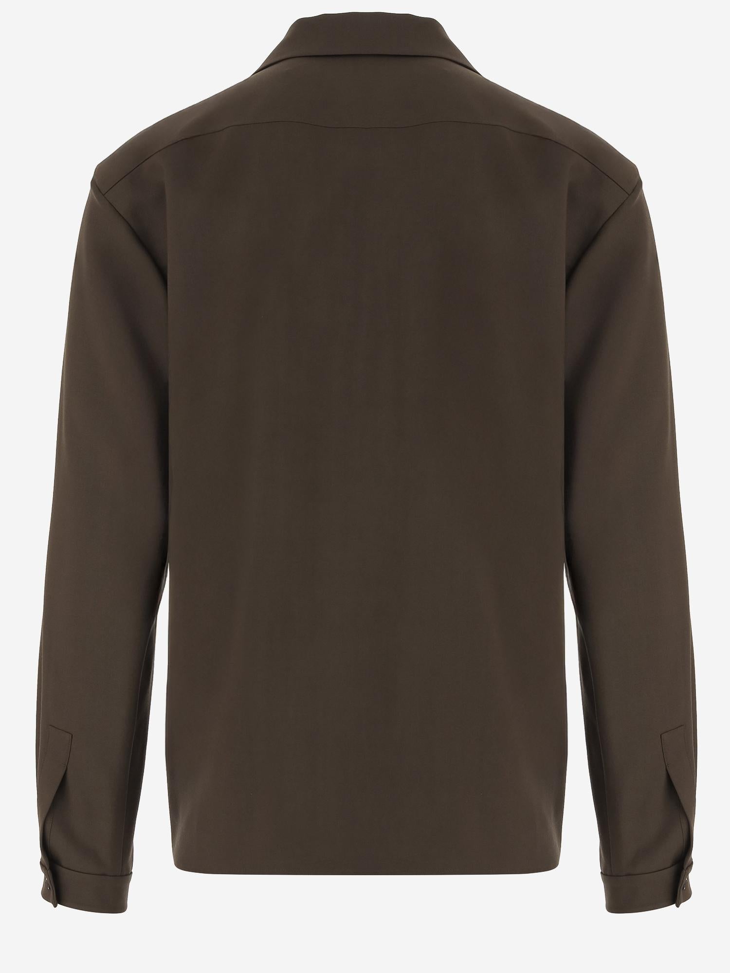 CAMICIA KANTA IN LANA 1215W4220 SPK THE ROW 