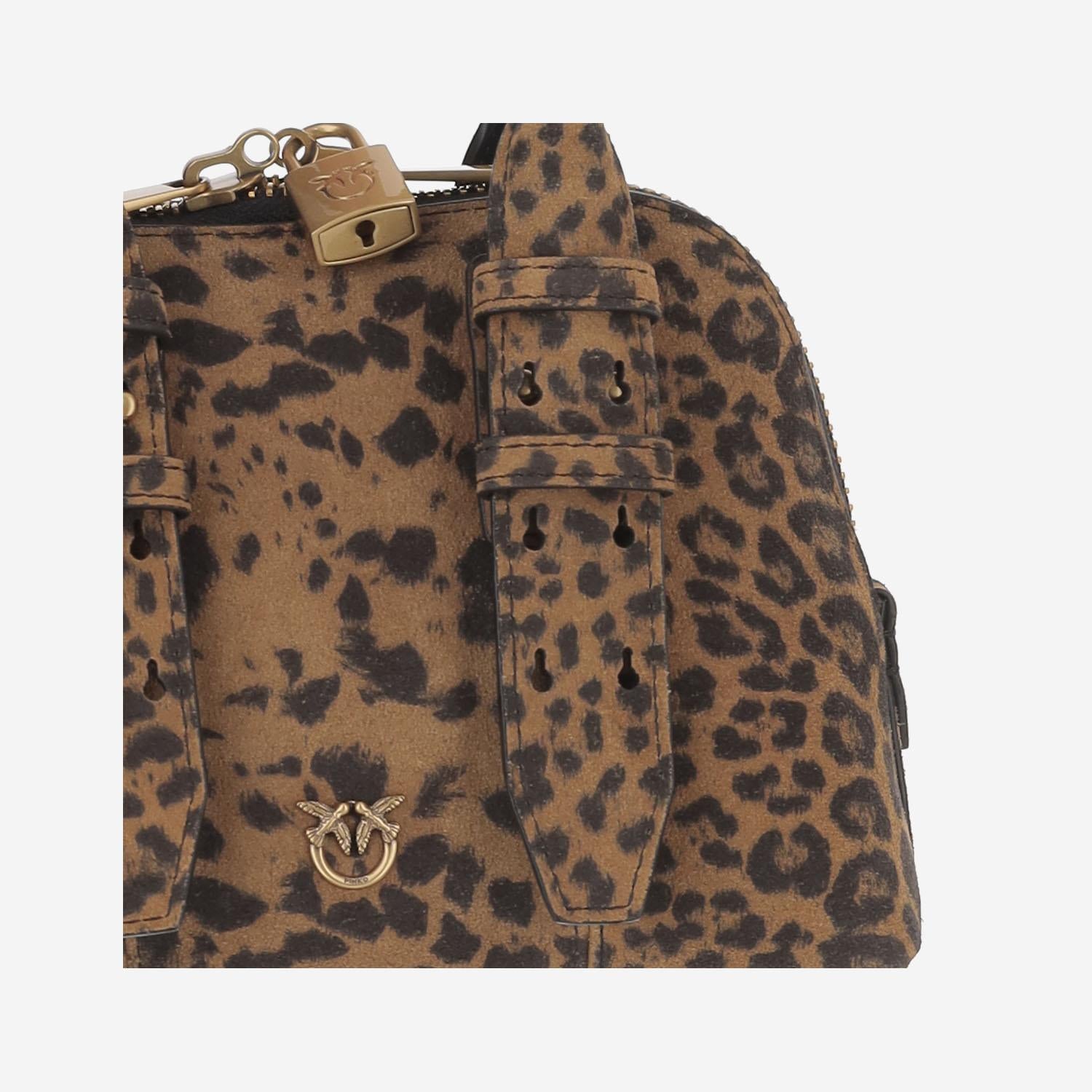 BORSA A MANO MINI ESCAPE IN PELLE SCAMOSCIATA 105333 A32AM35Q PINKO 