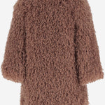 CAPPOTTO FUNKY IN NYLON CON MOTIVO DI PELLICCIA 31548071 069 BABE & TESS BAMBINO 