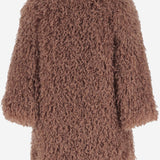 CAPPOTTO FUNKY IN NYLON CON MOTIVO DI PELLICCIA 31548071 069 BABE & TESS BAMBINO 
