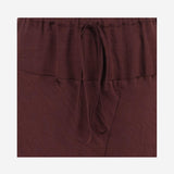 GONNA LUNGA IN RAYON CON COULISSE AW25B2526W170 MERLOT* LAUREN MANOOGIAN 