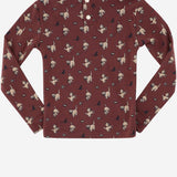 MAGLIA IN COTONE A COLLO ALTO CON STAMPA K3110W25 0A6 MISHA & PUFF KIDS 