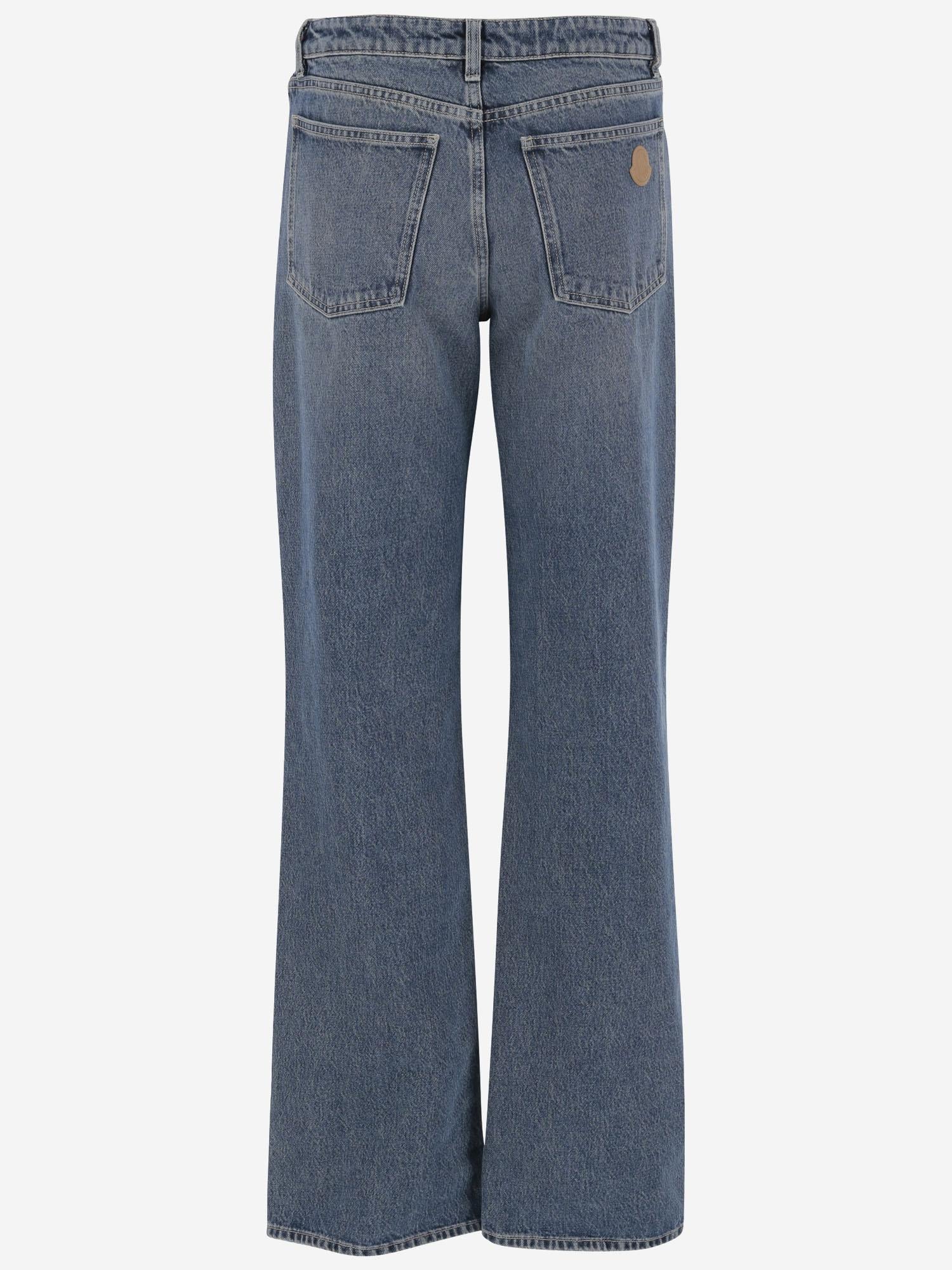 JEANS IN DENIM DI COTONE 2A00010 598UJ778 MONCLER 