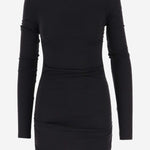 ABITO DRAPPEGGIATO IN LANA 750173 Y37LH1000 SAINT LAURENT 