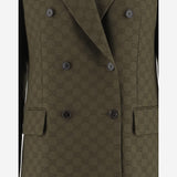 GIACCA DOPPIOPETTO IN TESSUTO GG 831993 Z7AH83602 GUCCI 