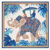 FOULARD IN SETA CON STAMPA INDIA 310233 001 SALVATORE FERRAGAMO 