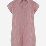 CAMICIA MALIK SENZA MANICHE A RIGHE ARMTMSH13C 016042 ARMARIUM 