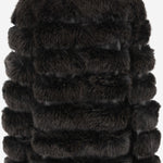 CAPPOTTO IN NYLON IN PELLICCIA SINTETICA TH16 FFX005 UNCOMMON 