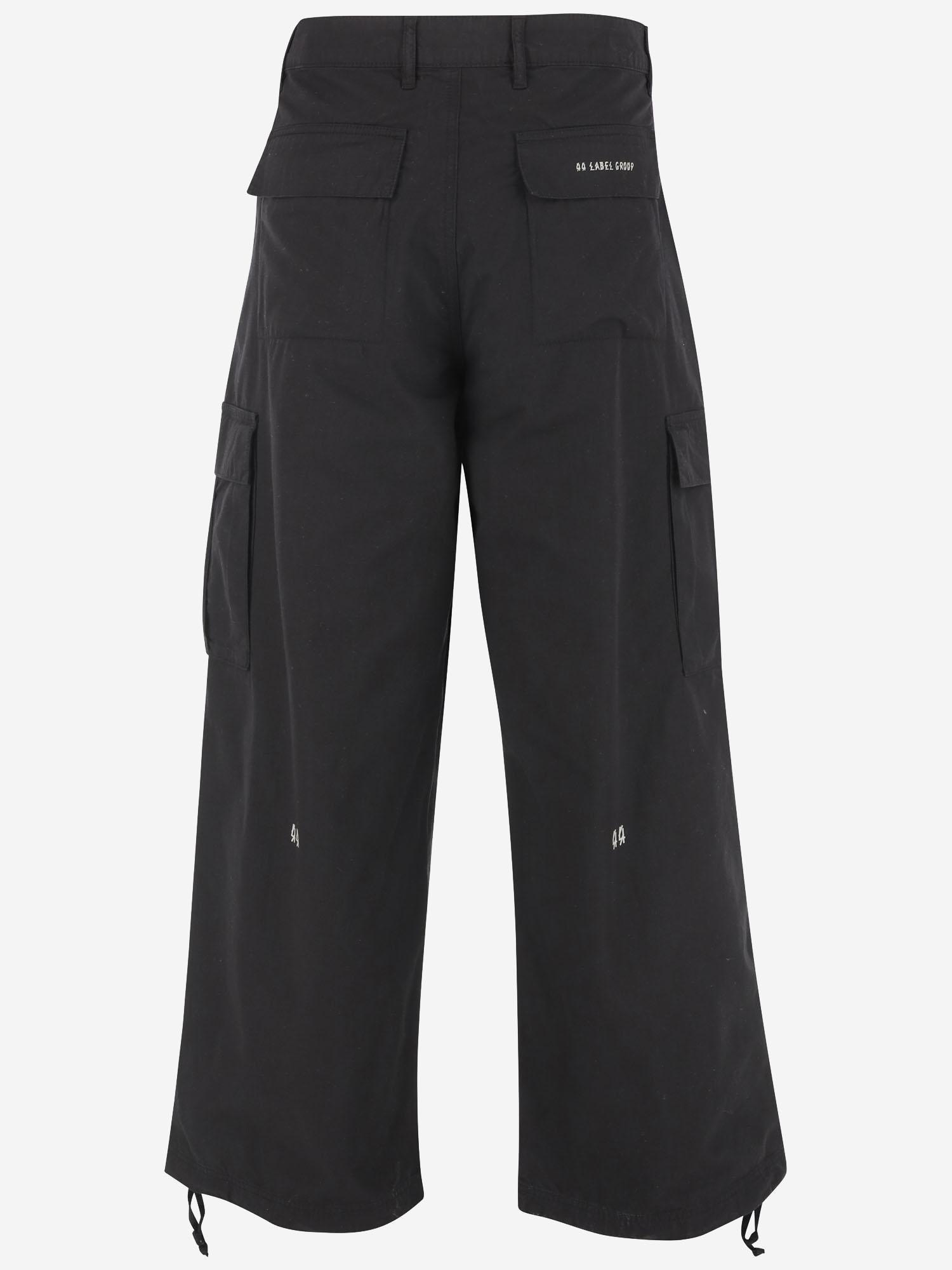 PANTALONI 44 LIZARD IN COTONE B0030570 FA574099 44 LABEL GROUP 