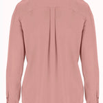 CAMICIA SIGNATURE IN SETA Q23E231 FLAMINGO PINK EQUIPMENT 