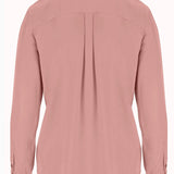 CAMICIA SIGNATURE IN SETA Q23E231 FLAMINGO PINK EQUIPMENT 