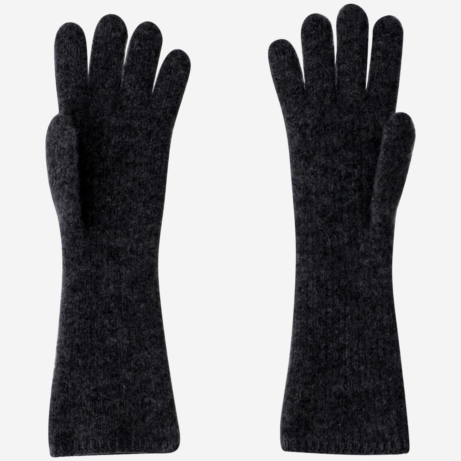 GUANTI IN MISTO LANA CON LOGO ACU00668AK00227 990 JACQUEMUS 