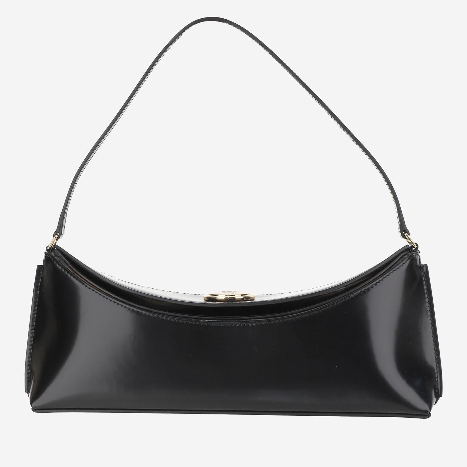 POCHETTE OVALO IN PELLE BAW00438AC18A01 990 JACQUEMUS 