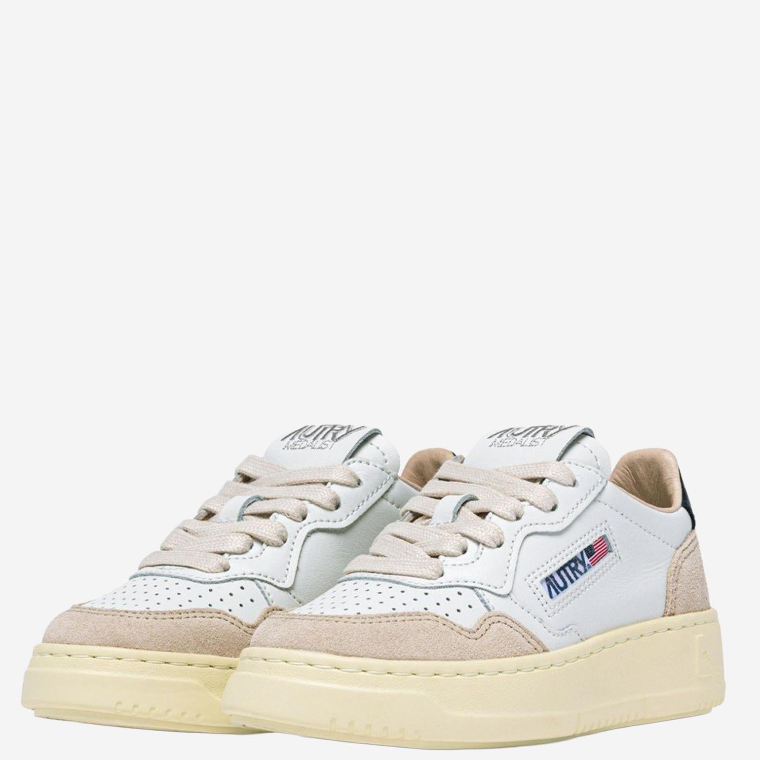 SNEAKERS MEDALIST LOW KULK FS06SUEDEFOURWHTSPACE AUTRY KIDS 