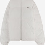 PIUMINO IMBOTTITO IN NYLON CON LOGO UE54JA660W WHITE VETEMENTS 