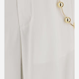 PANTALONI IN MISTO VISCOSA CON CATENA DECORATIVA WTR49S FAC1480001 DARKPARK 