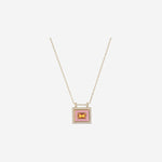 COLLANA EL PASO ROSA CO348 ORO MYA BAY 