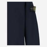 FELPA IN COTONE STRETCH CON LOGO 6100005 S0040V0028 STONE ISLAND KIDS 