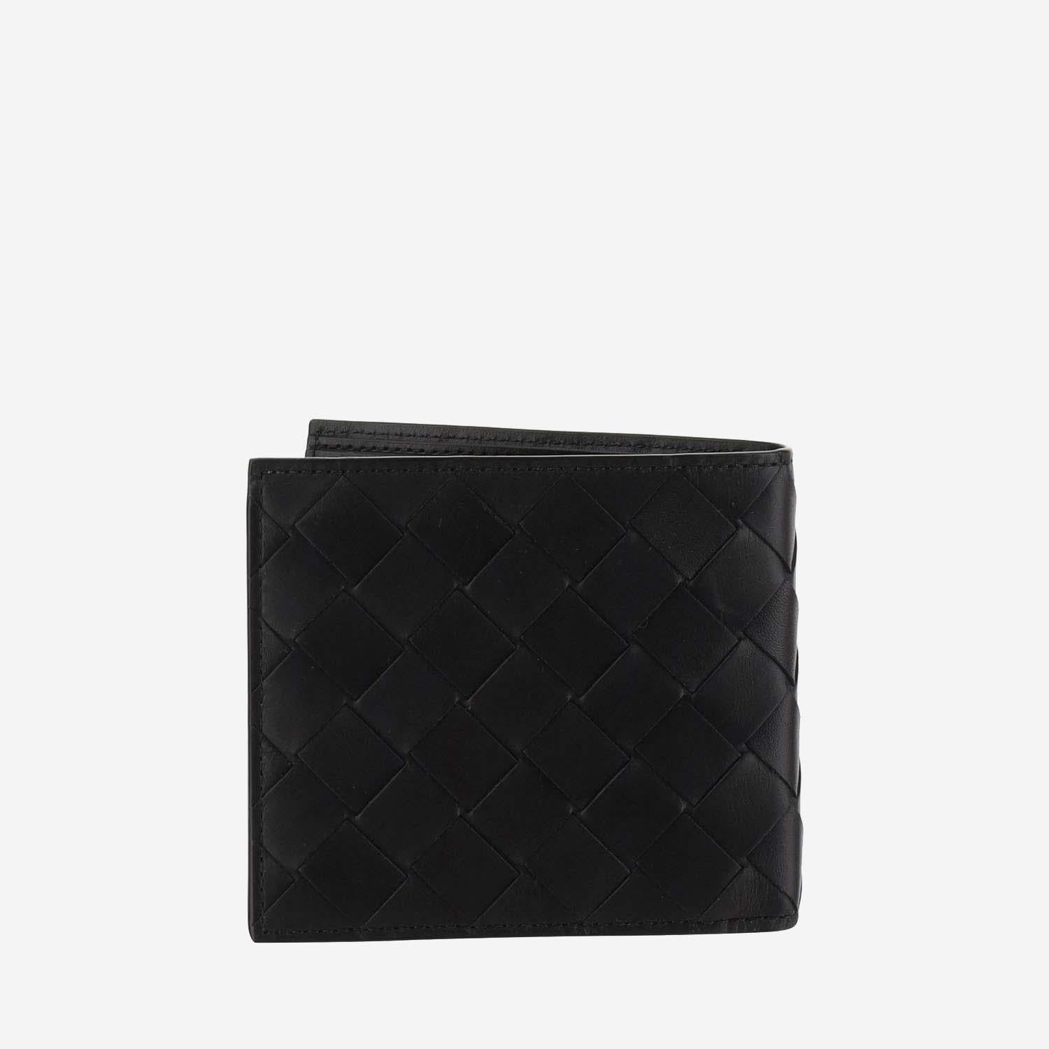 PORTAFOGLIO INTRECCIATO BI-FOLD 743211 VCPQ48803 BOTTEGA VENETA 