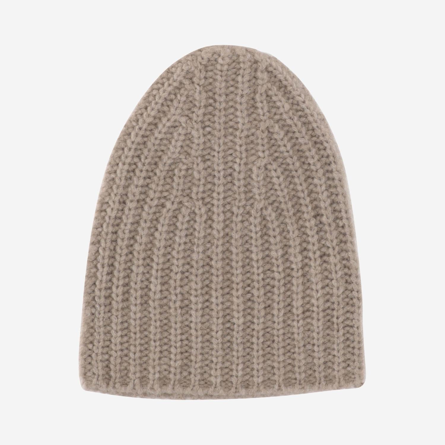BEANIE MARLY IN CASHMERE 10632Y647 FOG THE ROW 