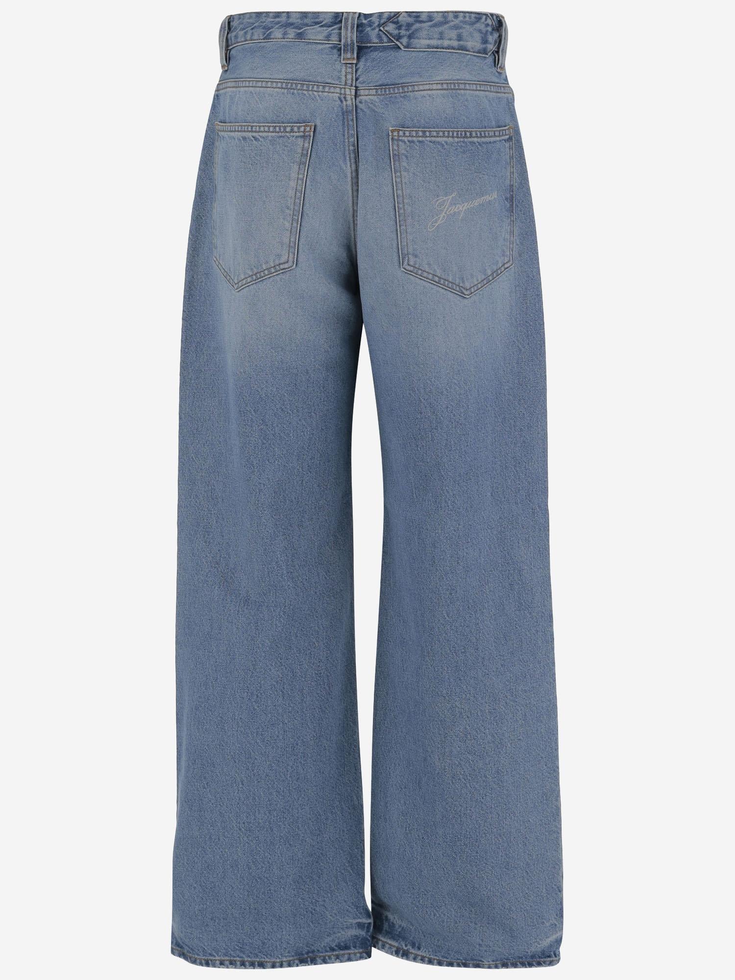 JEANS IN DENIM DI COTONE PAW00036AD00038 33C JACQUEMUS 
