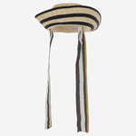CAPPELLO ASIMMETRICO IN RAFIA ASIMETRICORAYASNEGRA NATURAL ALEXIA ALVAREZ DE TOLEDO 