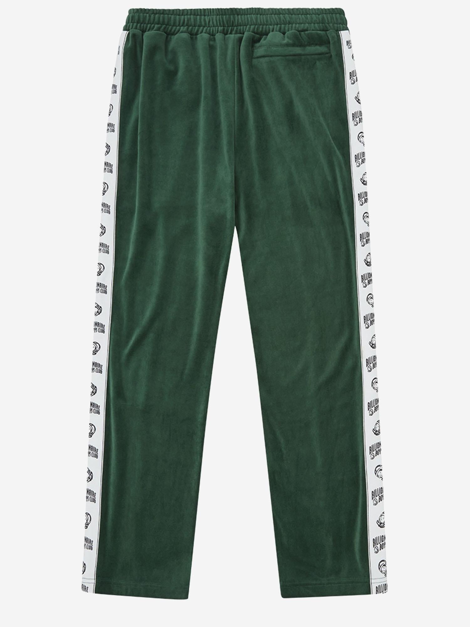 PANTALONI IN MISTO COTONE CON BANDE LATERALI B25315 DARK GREEN BILLIONAIRE BOYS CLUB 