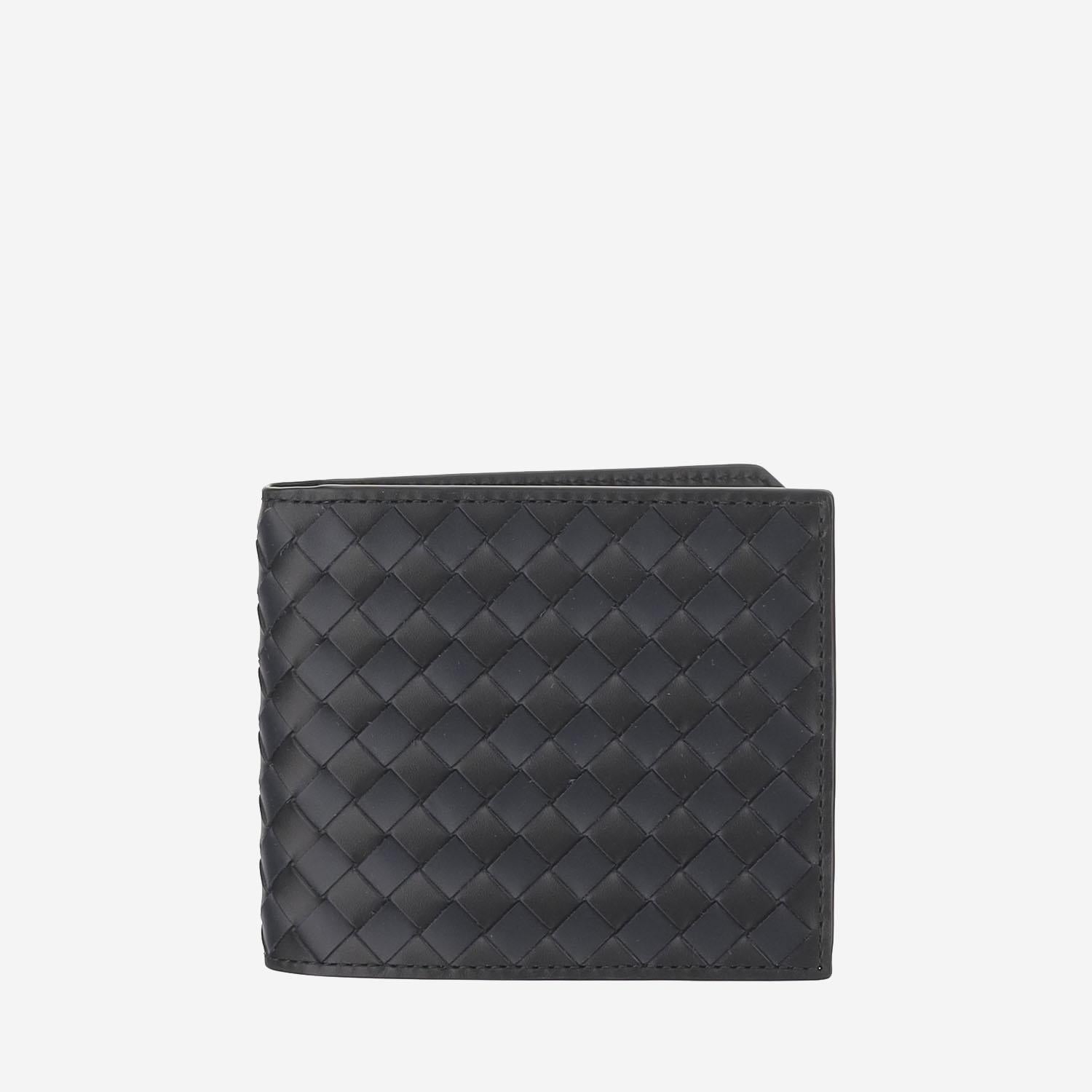 PORTAFOGLIO INTRECCIATO BI-FOLD 796966 V5I411126 BOTTEGA VENETA 